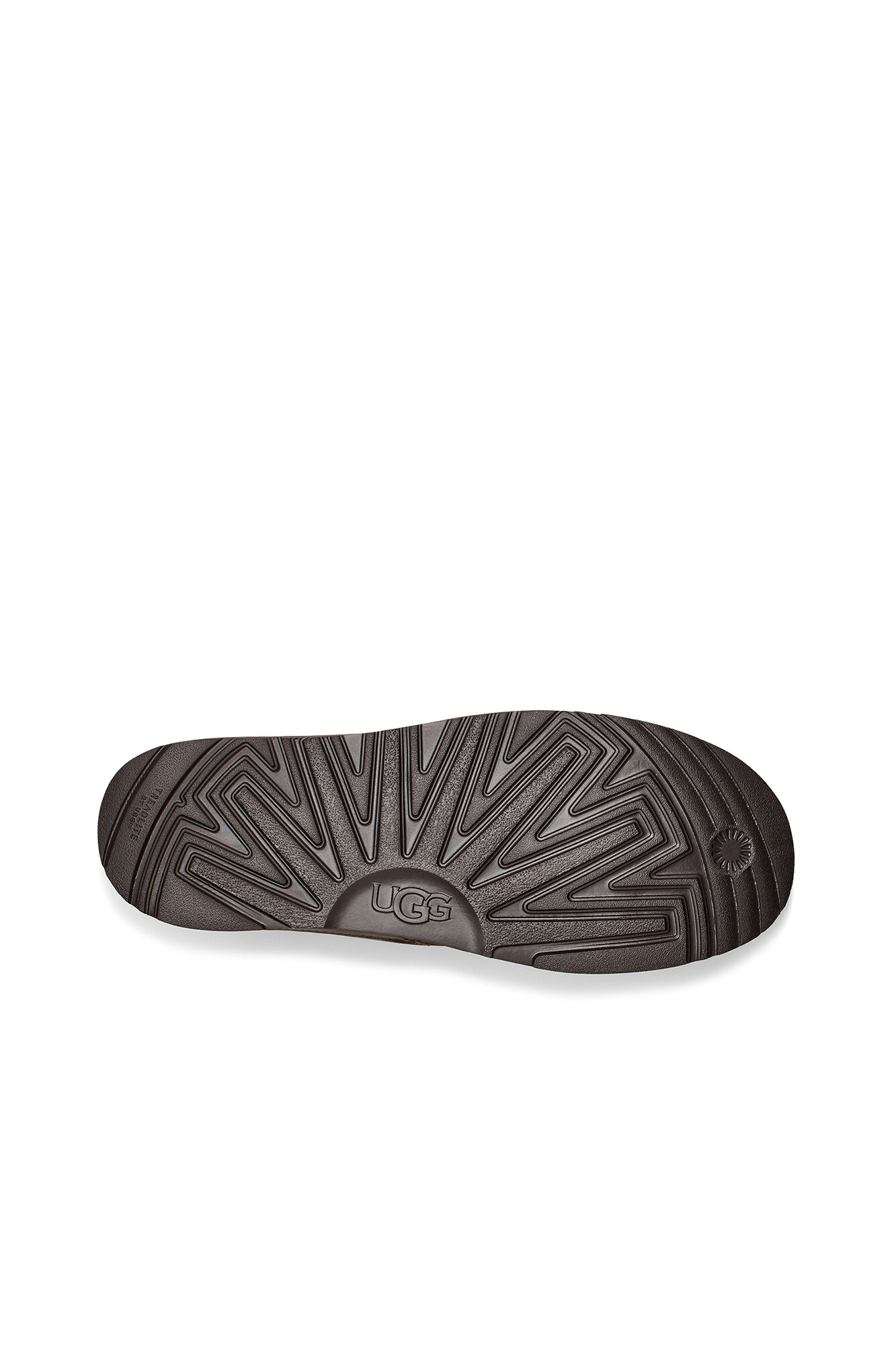 Ugg Bot&iacute;n chukkua con cordones Marr&oacute;n oscuro