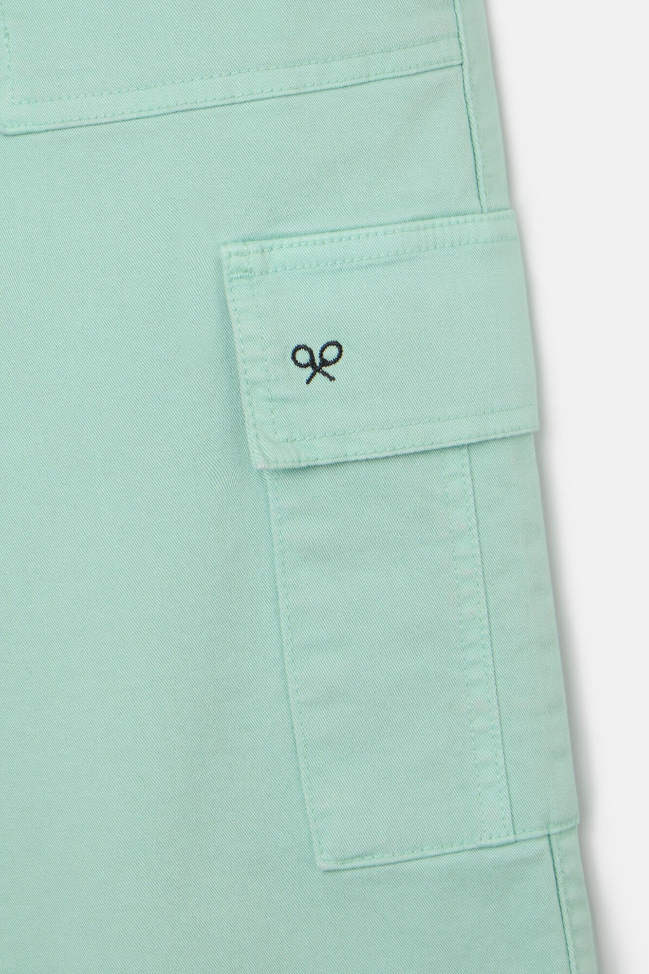 Silbon Cal&ccedil;a cargo jeans Verde