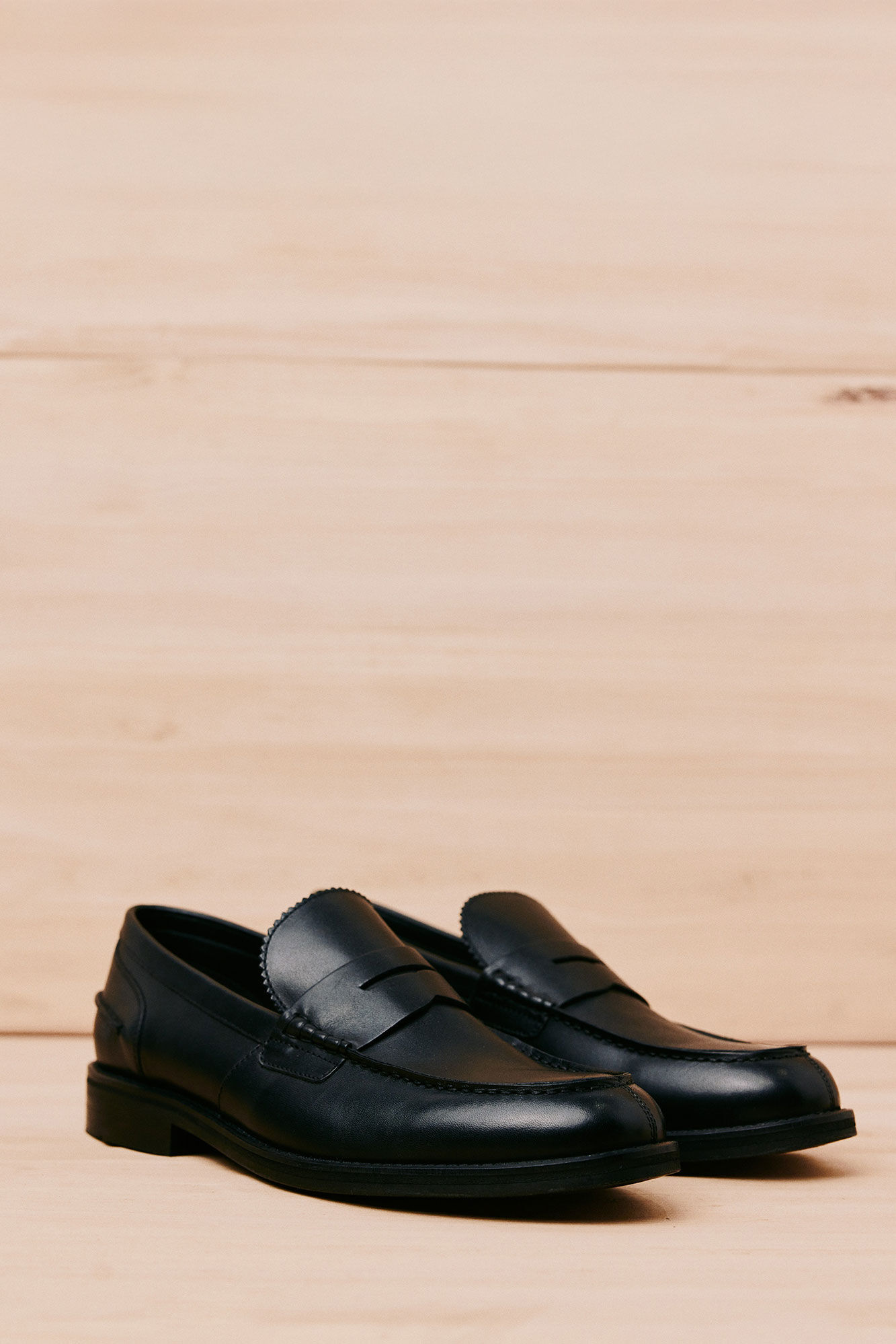 OOTO Mocasin piel Negro