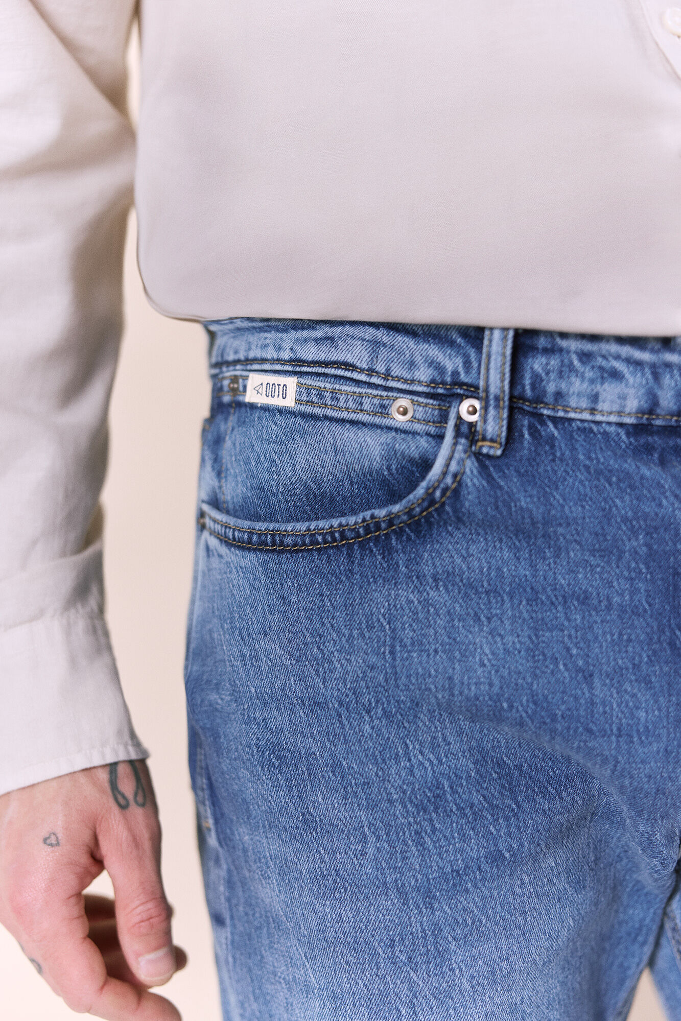 OOTO Slim fit jeans Blue