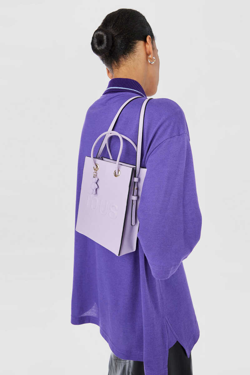 Mauve La Rue Pop Minibag | Women\'s accessories | Pedro del Hierro