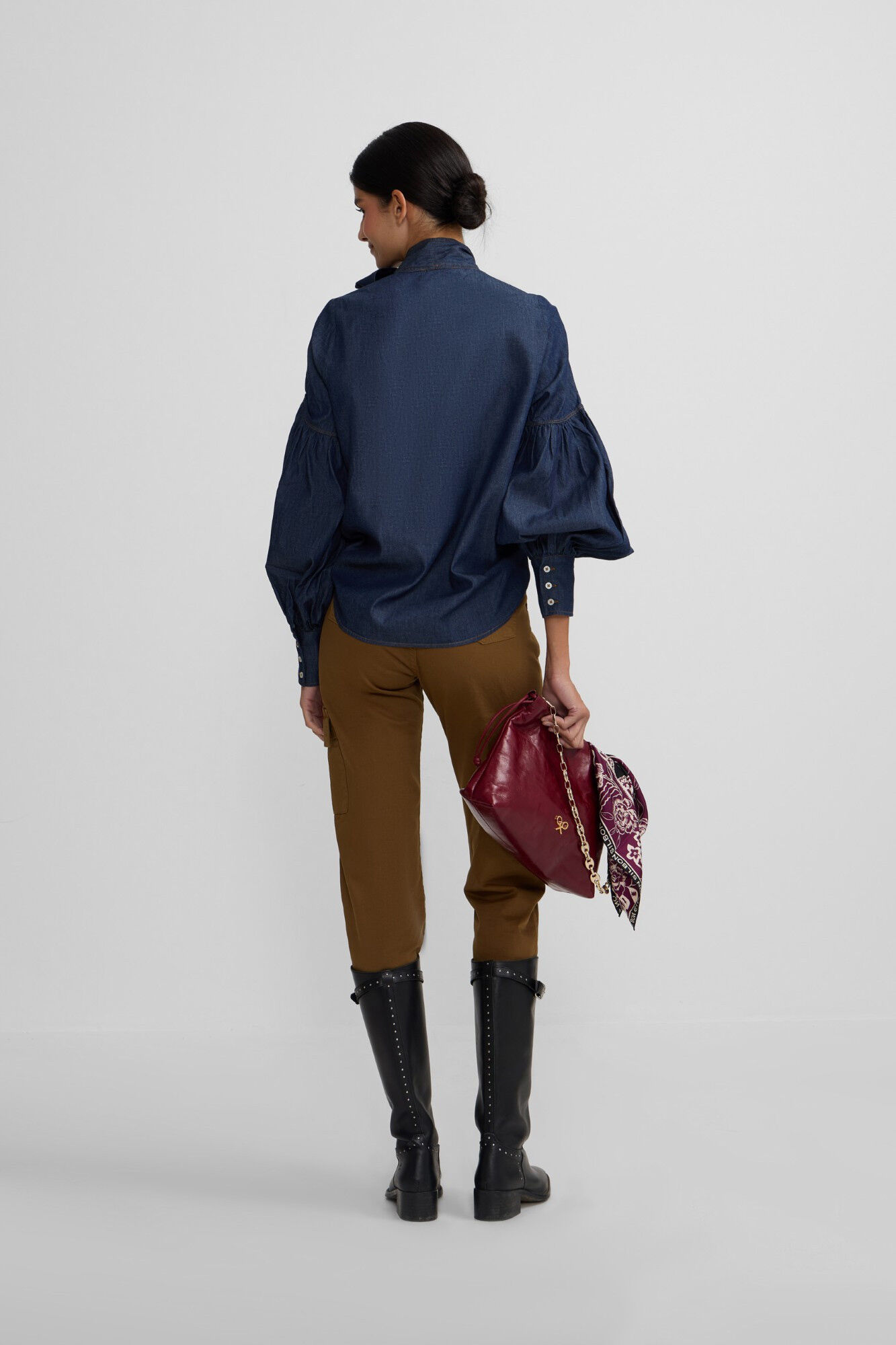 Silbon Camisa lazada Azul