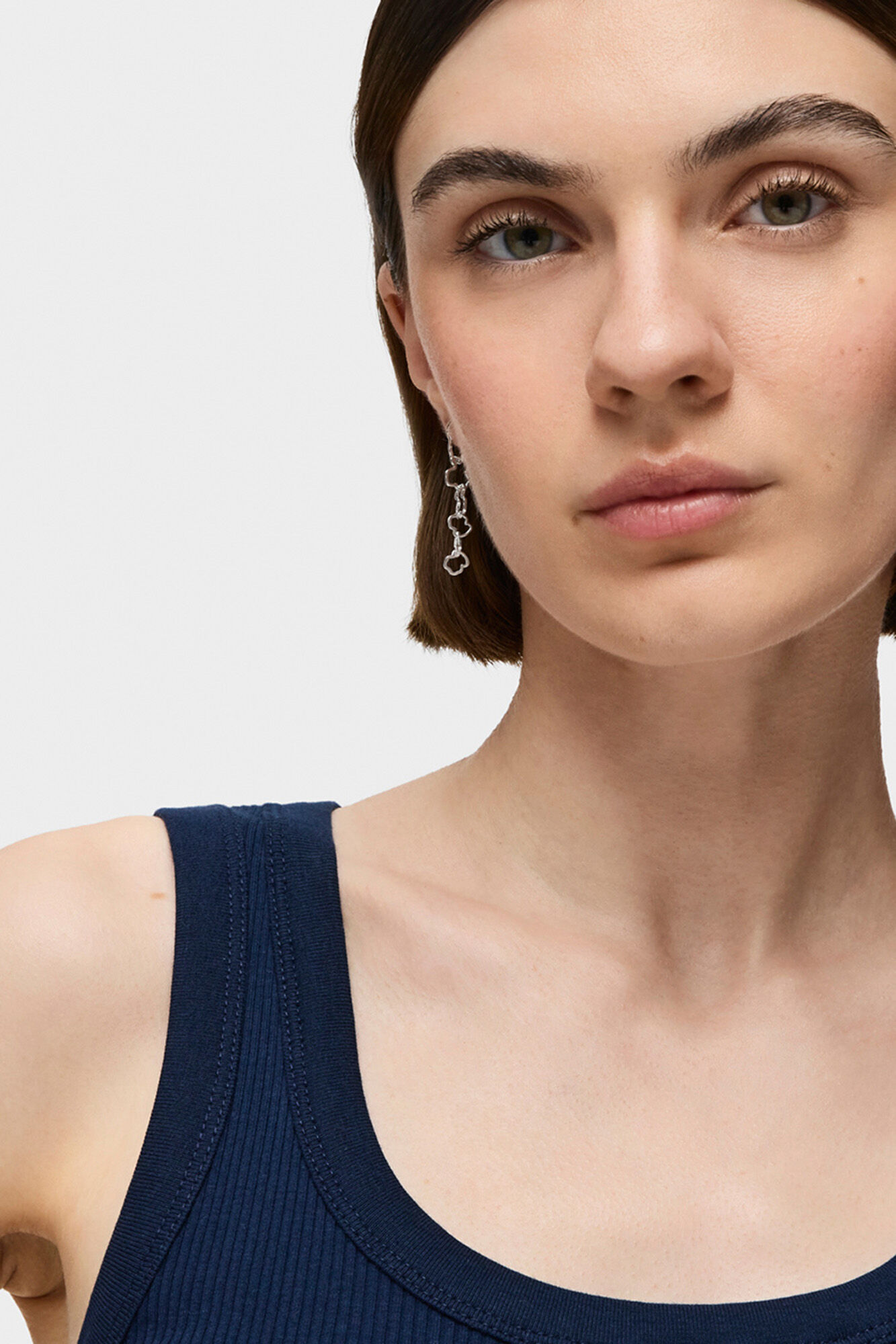 Tous Pendientes largos motivo oso TOUS Carrusel Gris