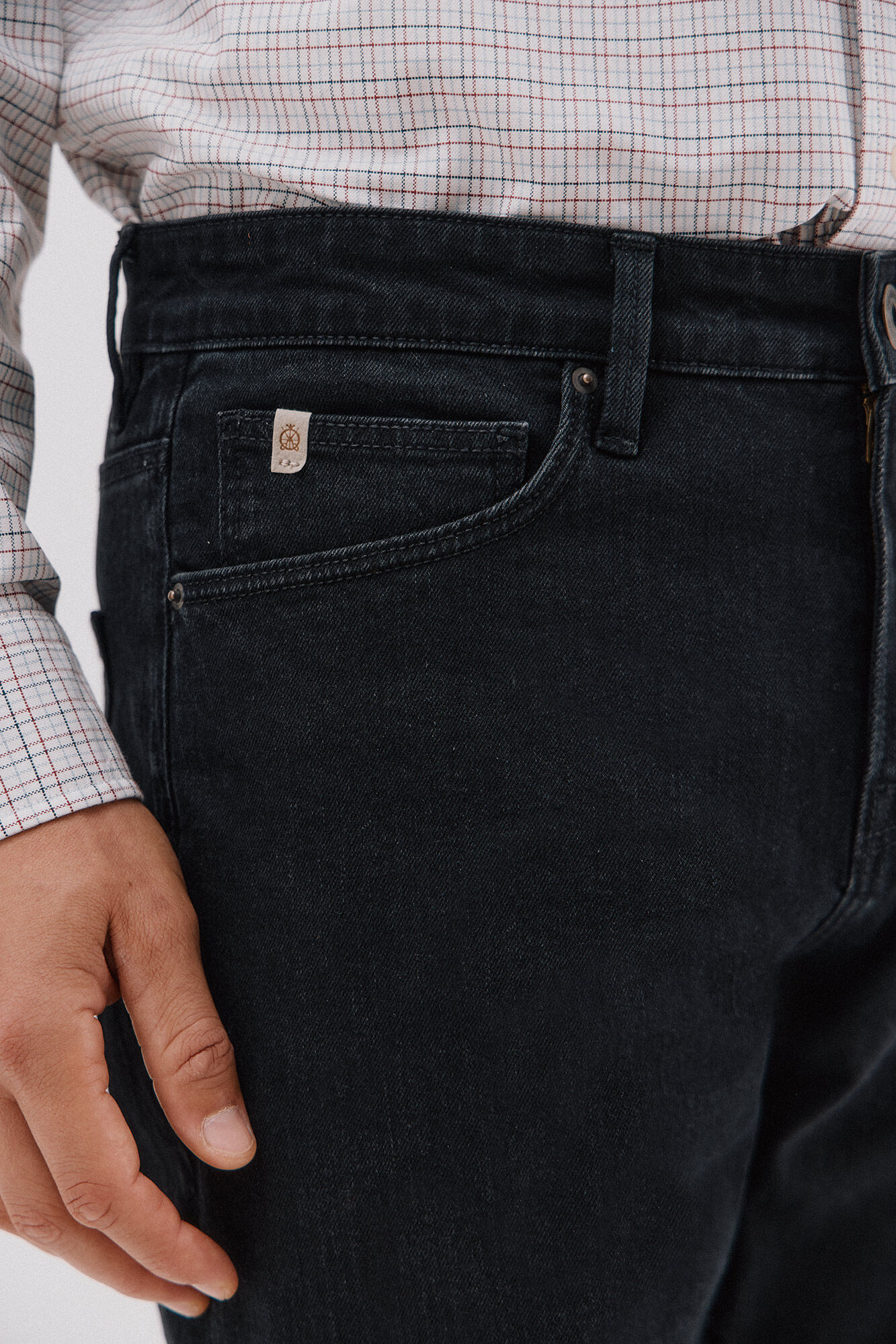 Cortefiel Pantal&oacute;n vaquero slim fit Negro