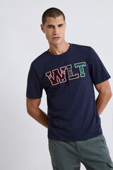 Williot T-shirt com o logo da WLT Azul