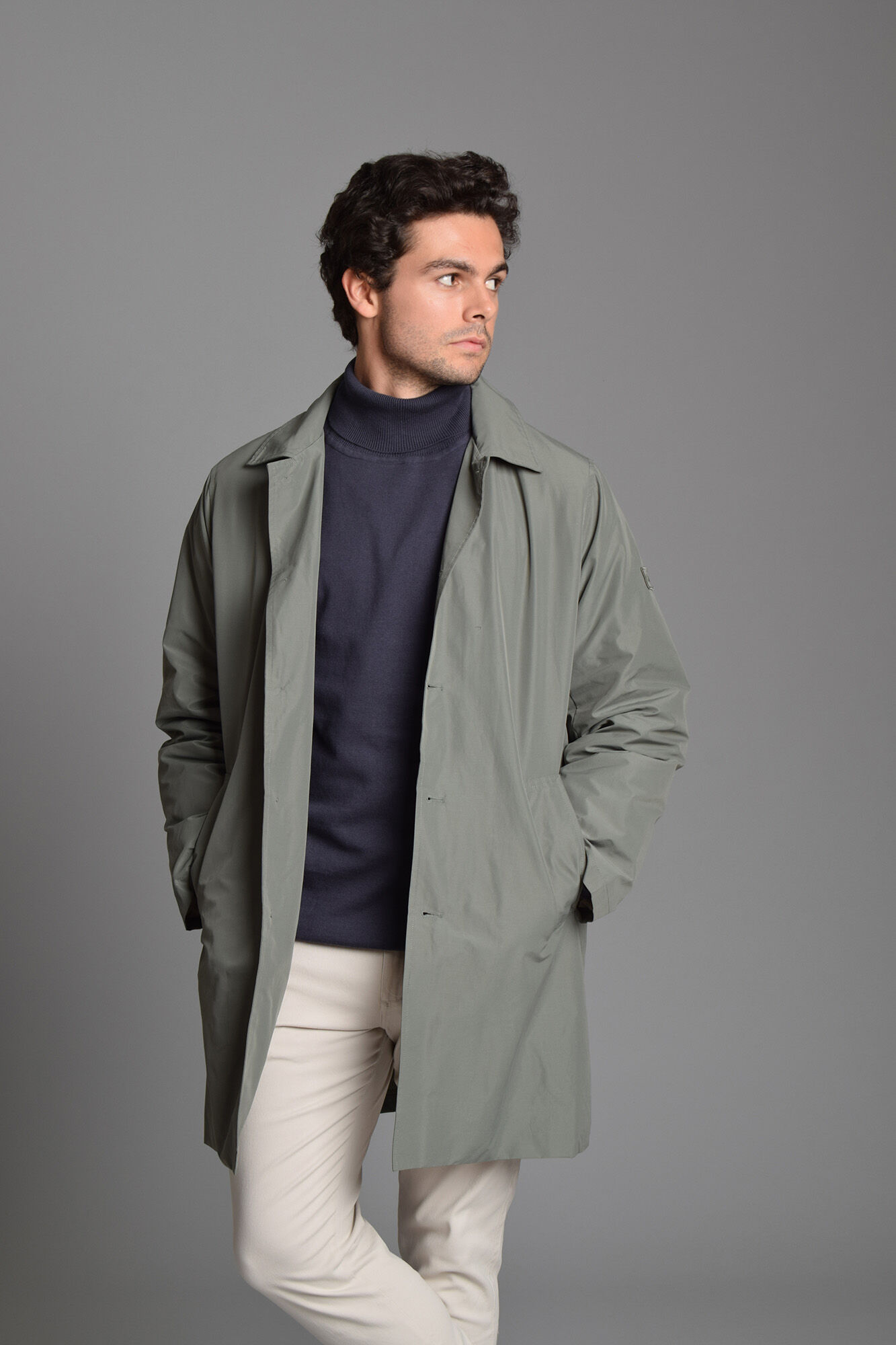 Cloking Gabardina Verde