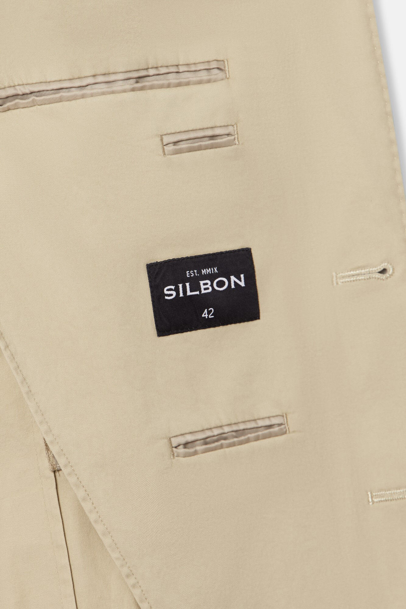 Silbon Silbon casual blazer Beige
