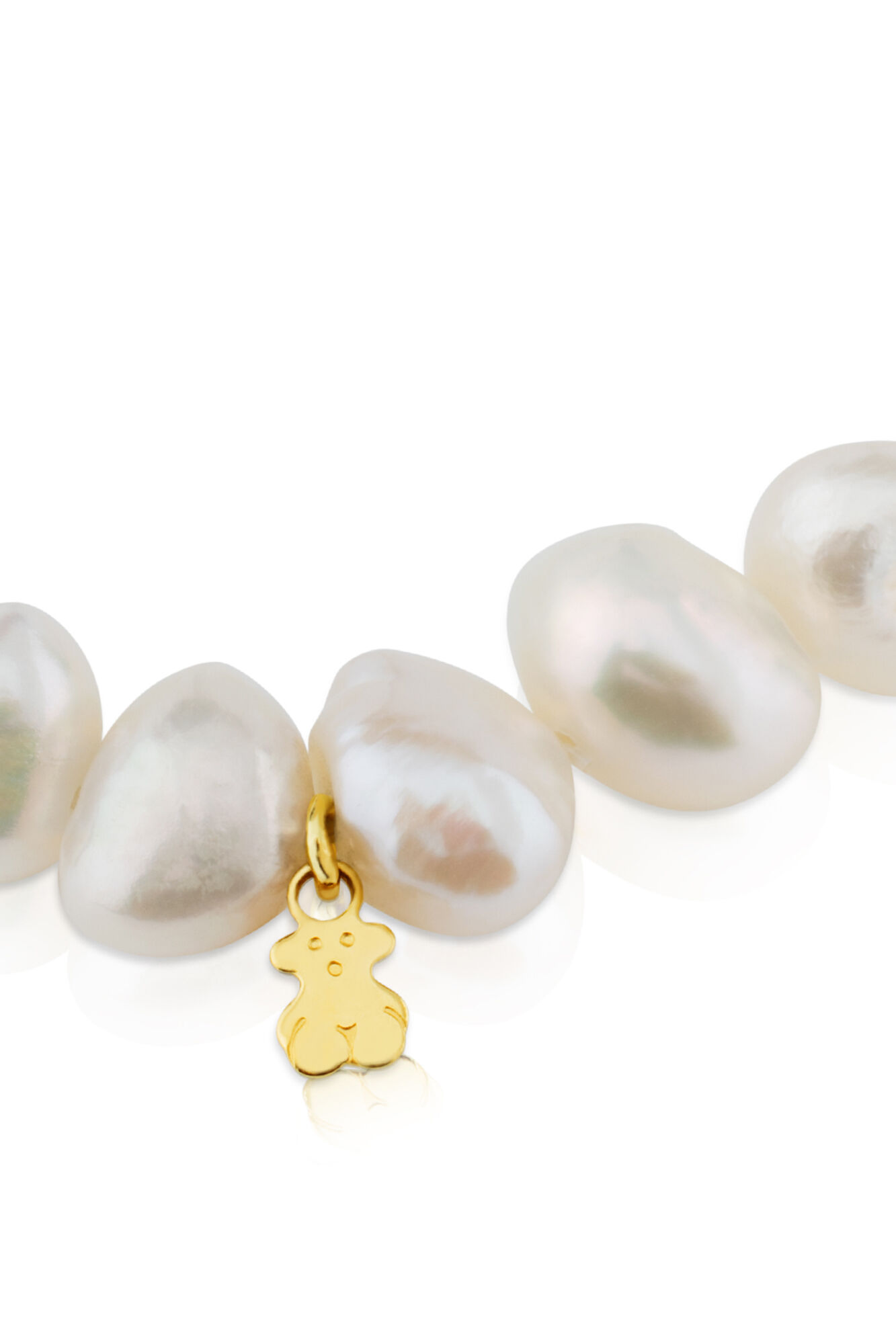 Tous Pulsera de perlas cultivadas y oro Sweet Dolls Amarillo