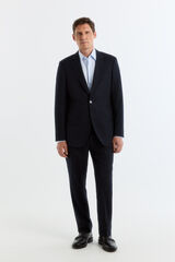 Cortefiel Striped blazer Navy