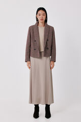 Cortefiel Short blazer Maroon