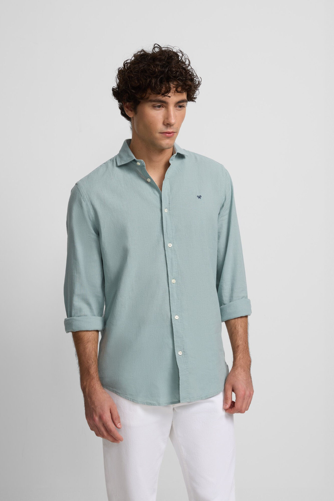 Silbon Camisa esportiva macia Verde