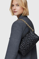 Tous Leather large crossbody TOUS Greta Black