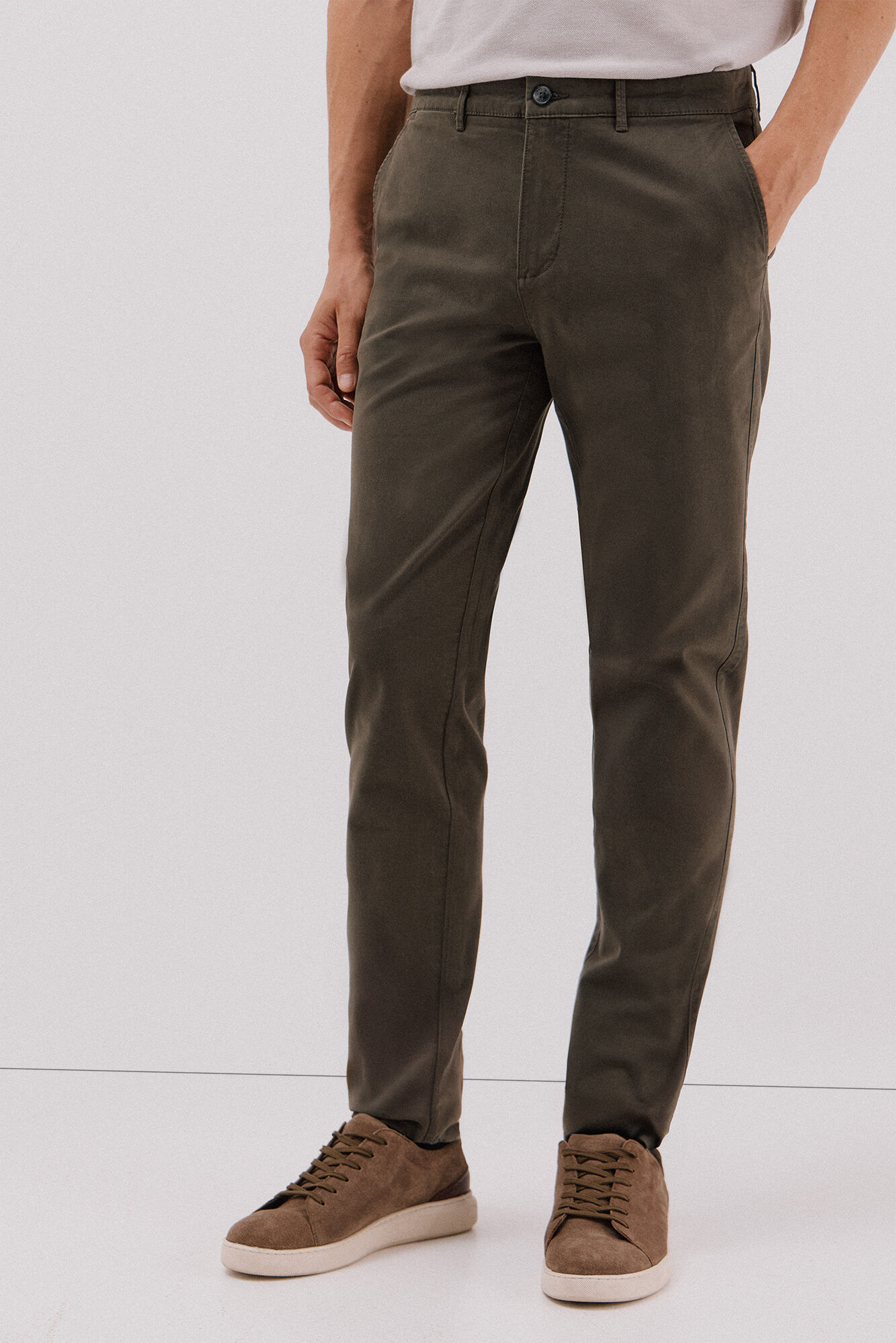 Cortefiel Regular fit chinos