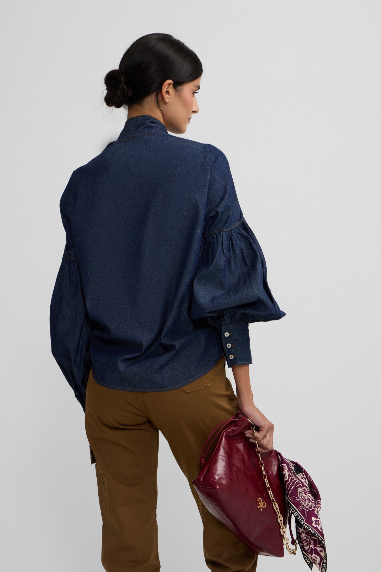 Silbon Camisa lazada Azul