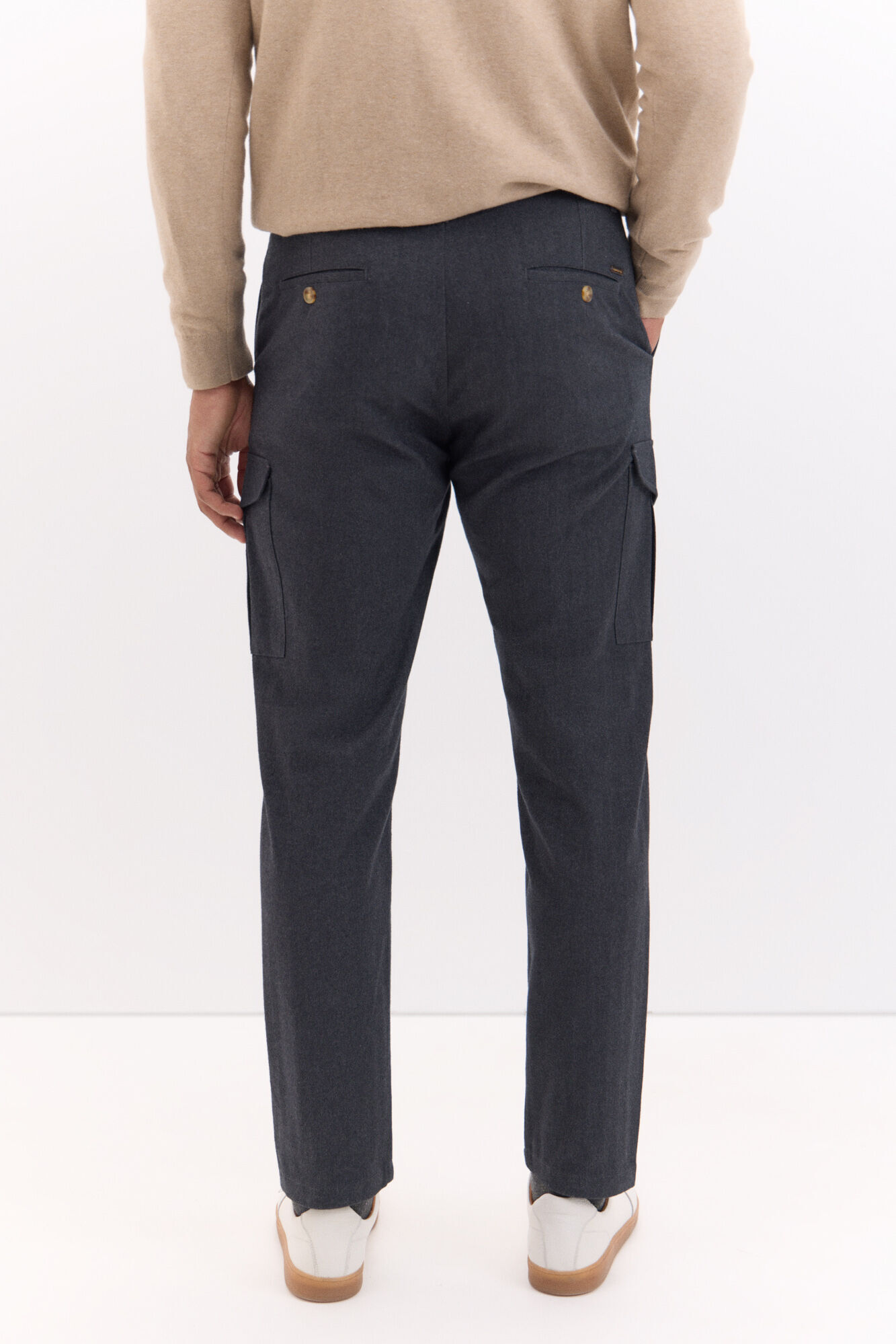 Cortefiel Cargo trousers Grey