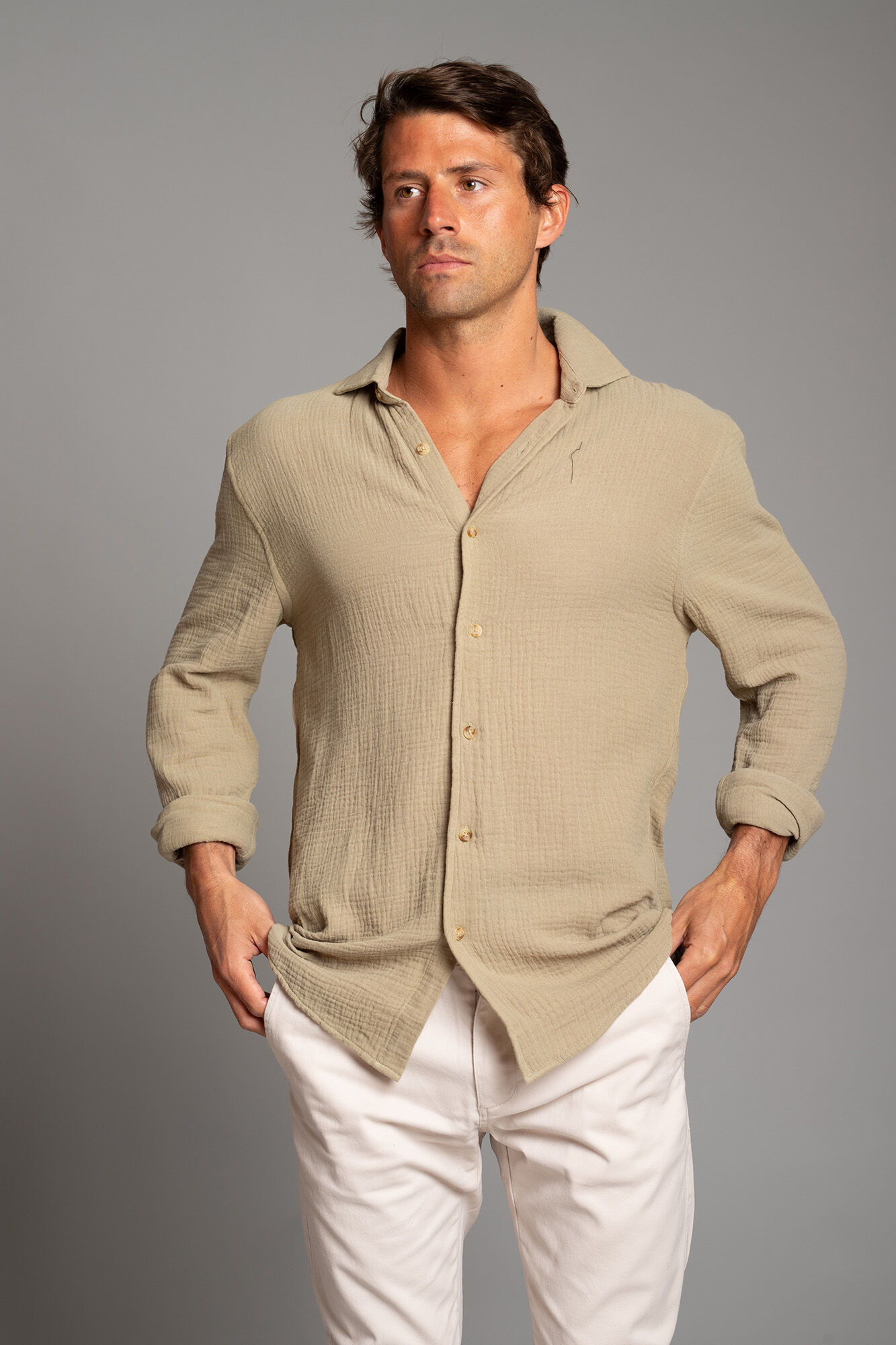 Cloking Camisa Bambula