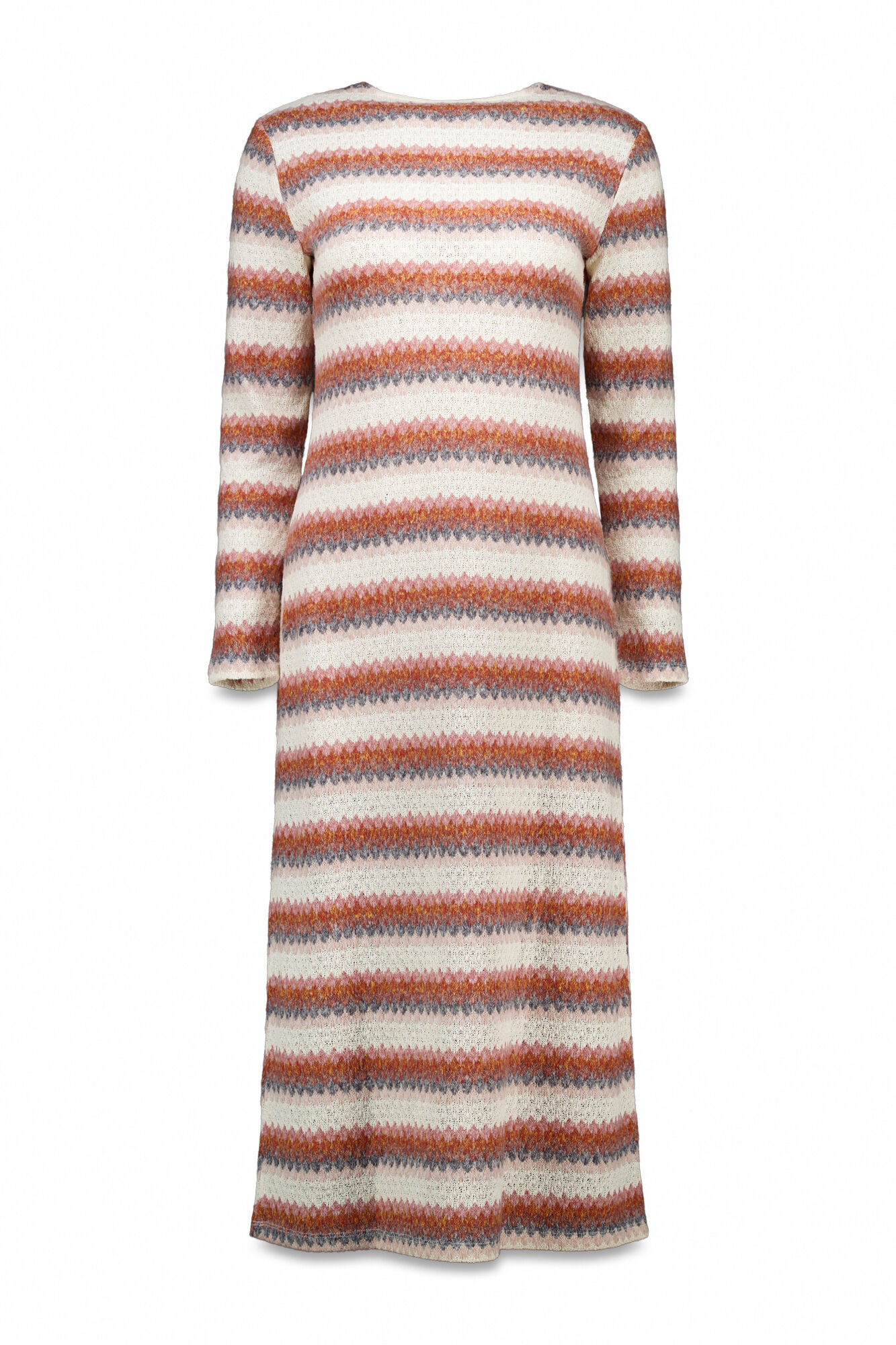 Slowlove Vestido estruturado multicolor Multicolorido