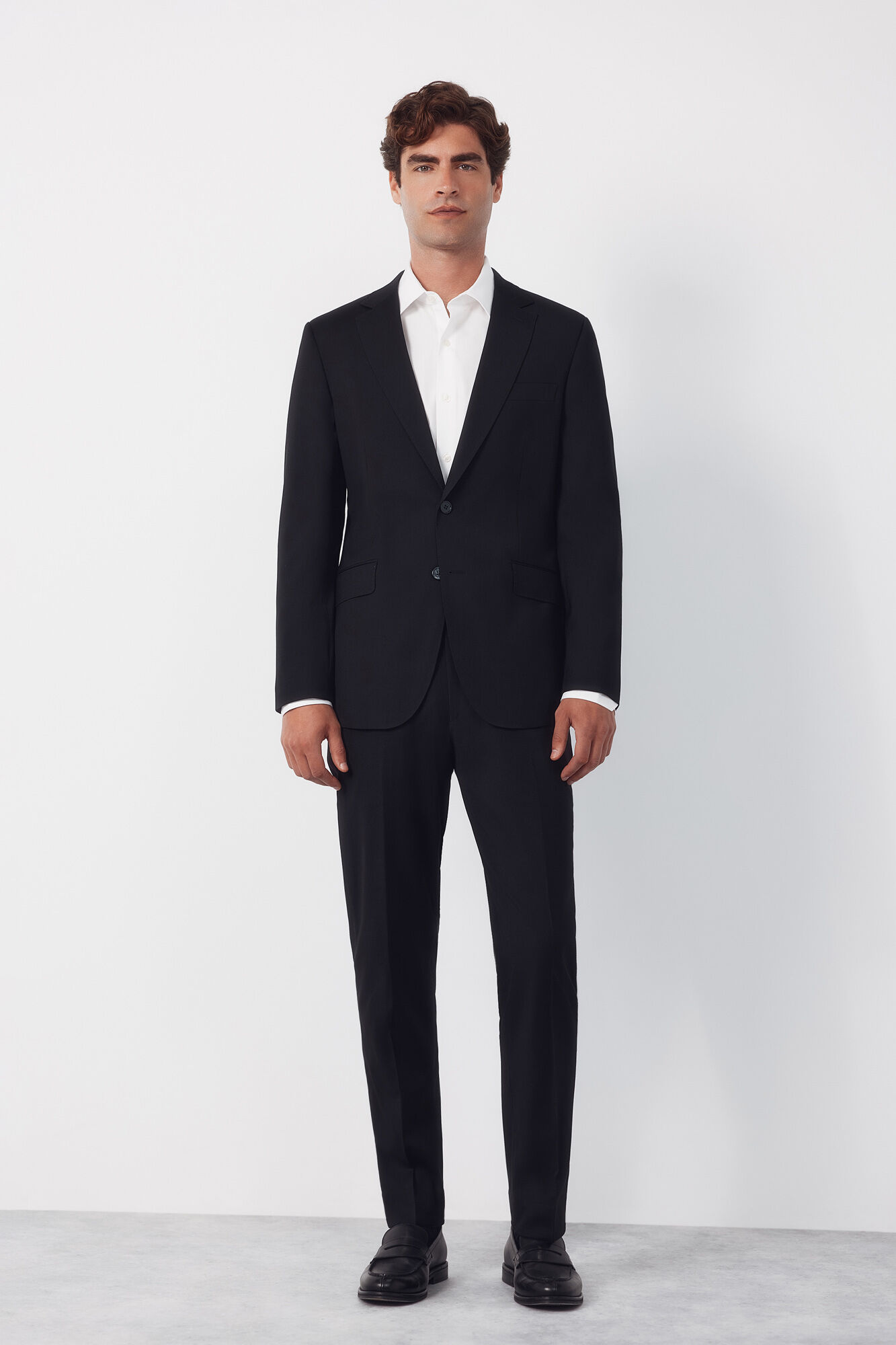 Cortefiel Blazer black structureXXI Serie