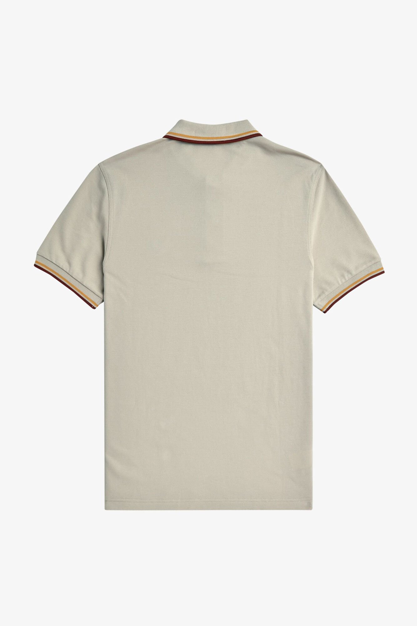 Fred Perry Camisa p&oacute;lo b&aacute;sica de manga curta Fred Perry Tostado