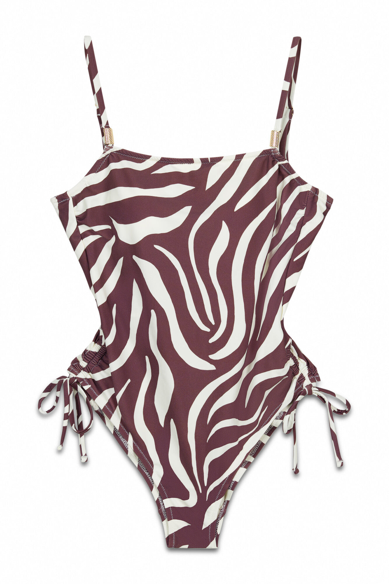 Cortefiel Ba&ntilde;ador moldeador estampado animal Estampado marr&oacute;n