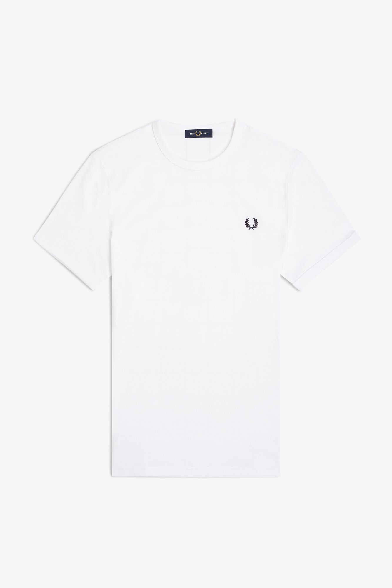 Fred Perry Plain short sleeve T-shirt White