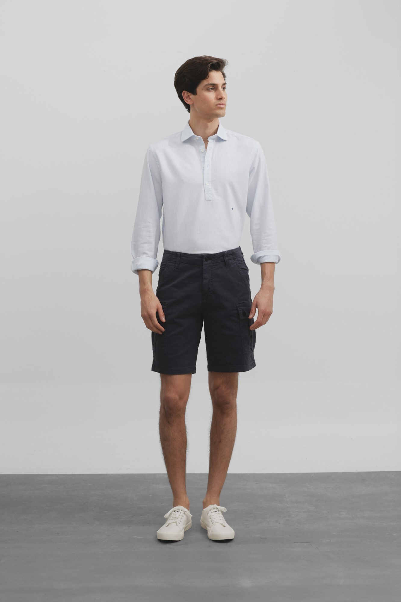 Silbon Bermuda cargo silbon Azul marino