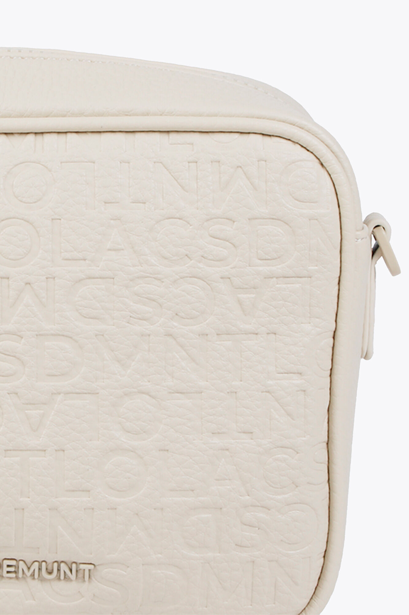Lola Casademunt Monogrammed Crossbody Bag Ivory