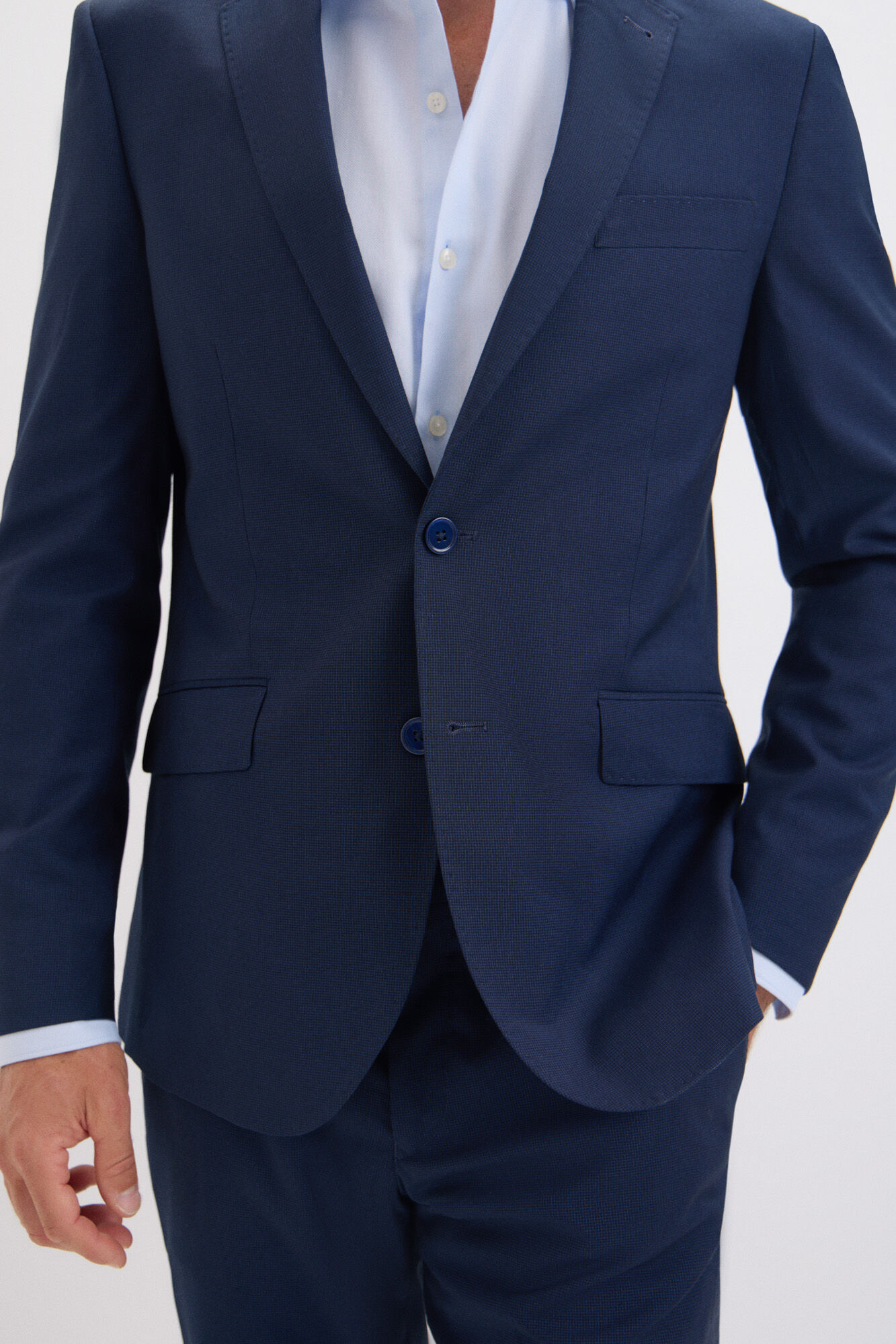 Cortefiel Series XXI blazer Navy