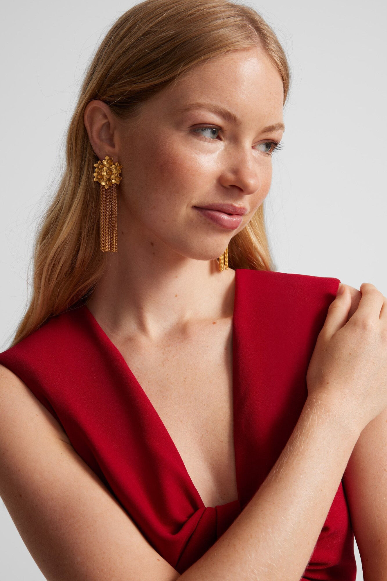 Silbon Vestido nudo Granate