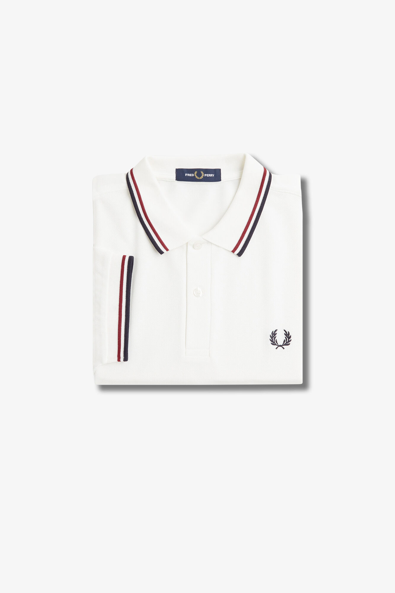 Fred Perry Polo de manga curta Branco