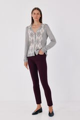 Cortefiel Jeans Sensational Skinny Color Vermelho