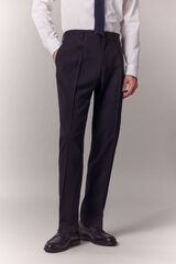 OOTO Cal&ccedil;a de fato aba em bico Azul