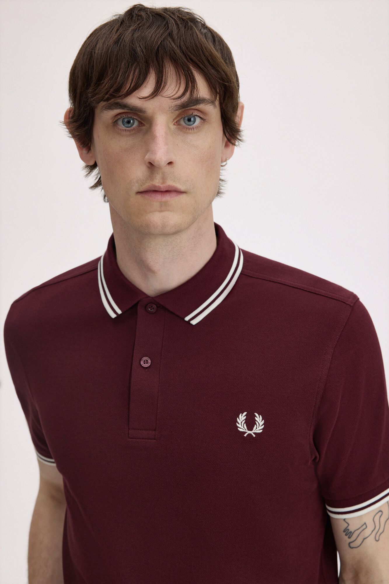Fred Perry Polo con dos tonos Fred Perry