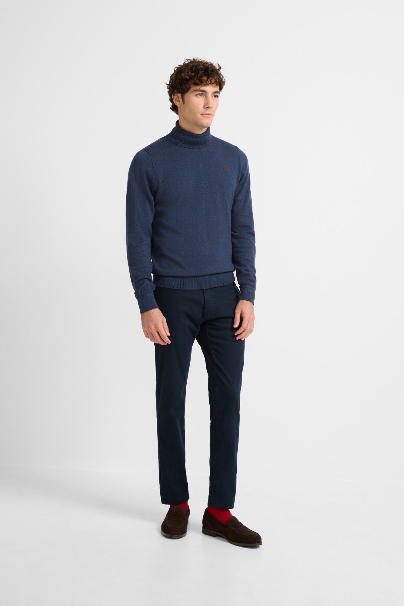 Silbon Chinos sport pants Navy