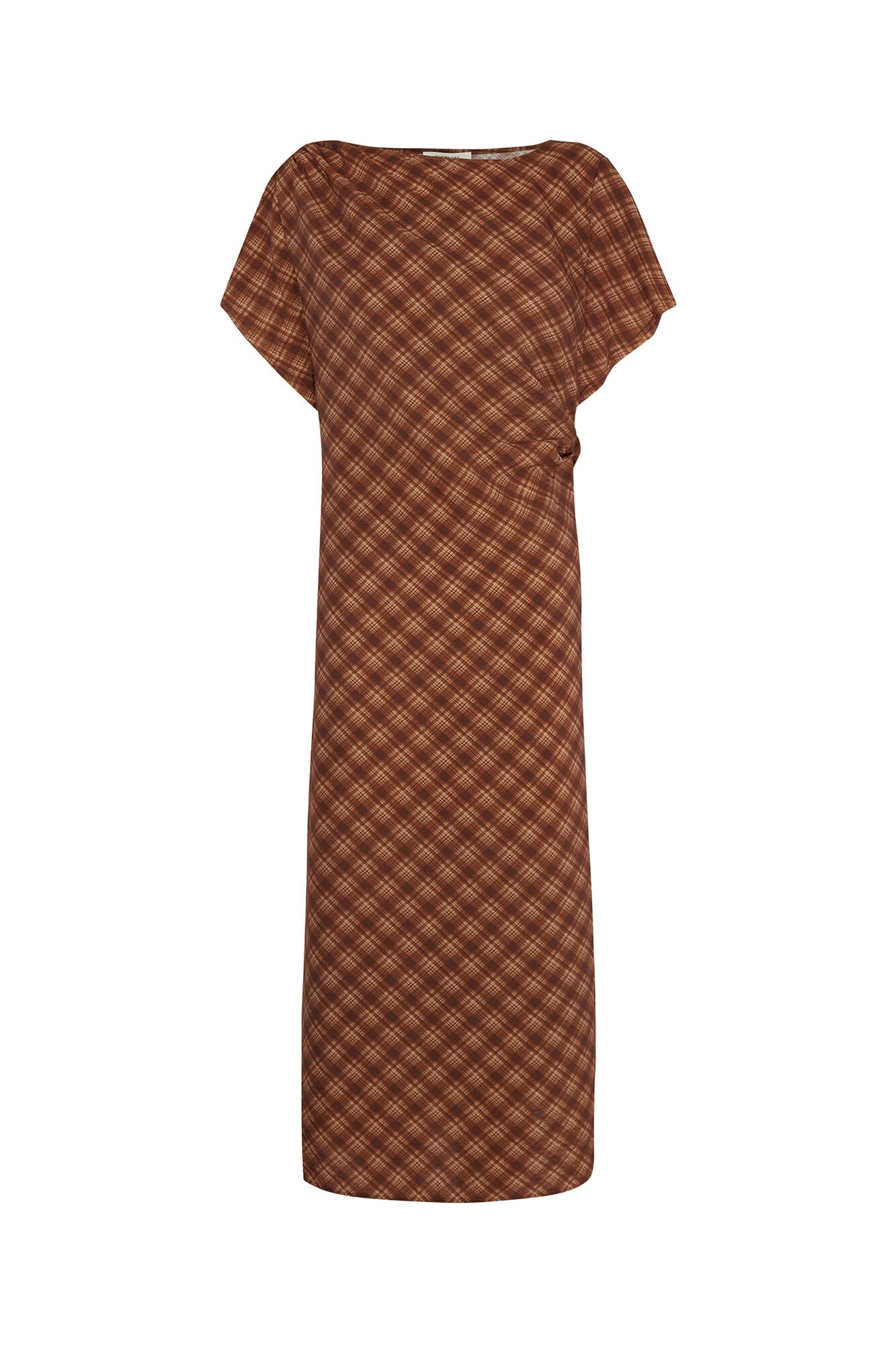 Slowlove Printed dress Printed brown