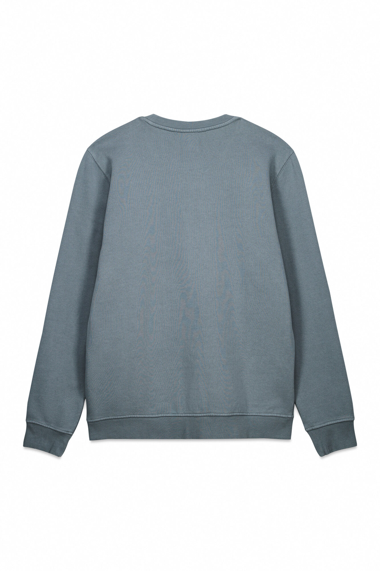 OOTO Sweatshirt gr&aacute;fica gola caixa Azul