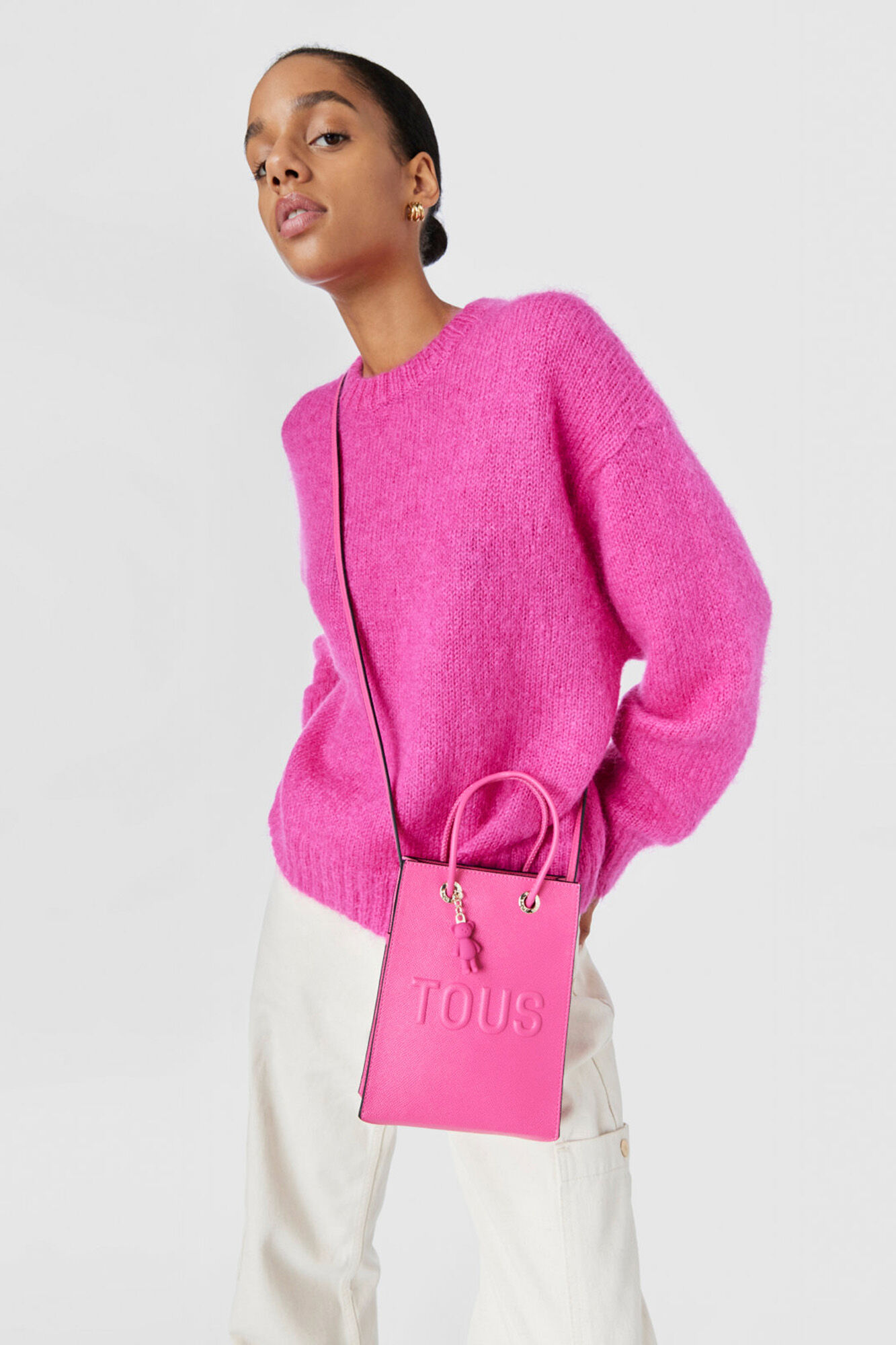 Tous Mini bolso Pop fucsia La Rue Fucsia