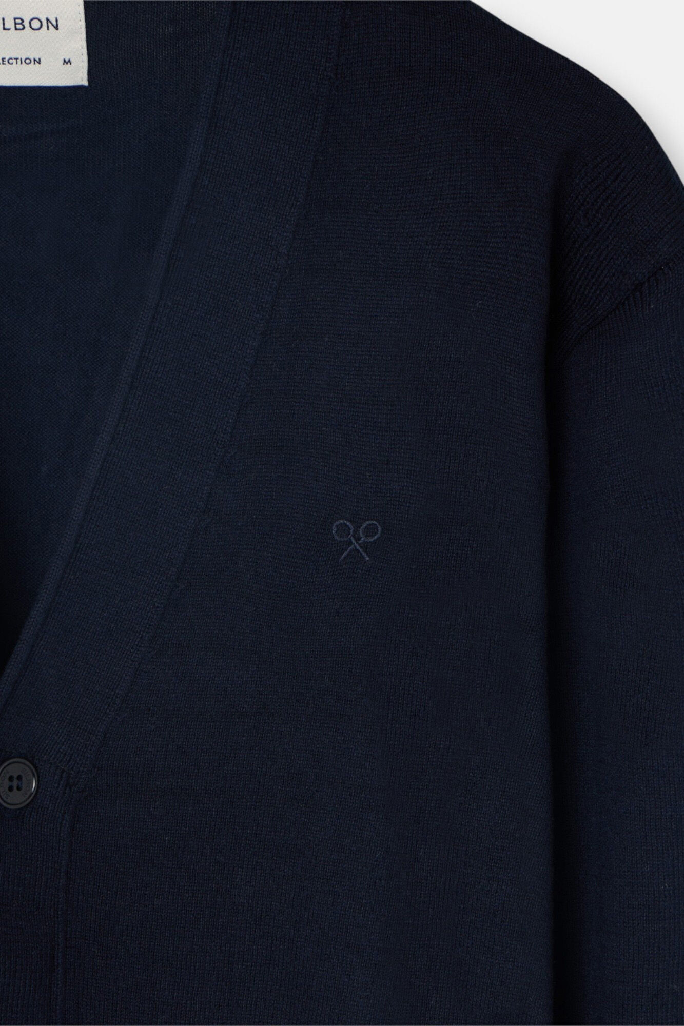 Silbon Casaco de malha cl&aacute;ssico Azul