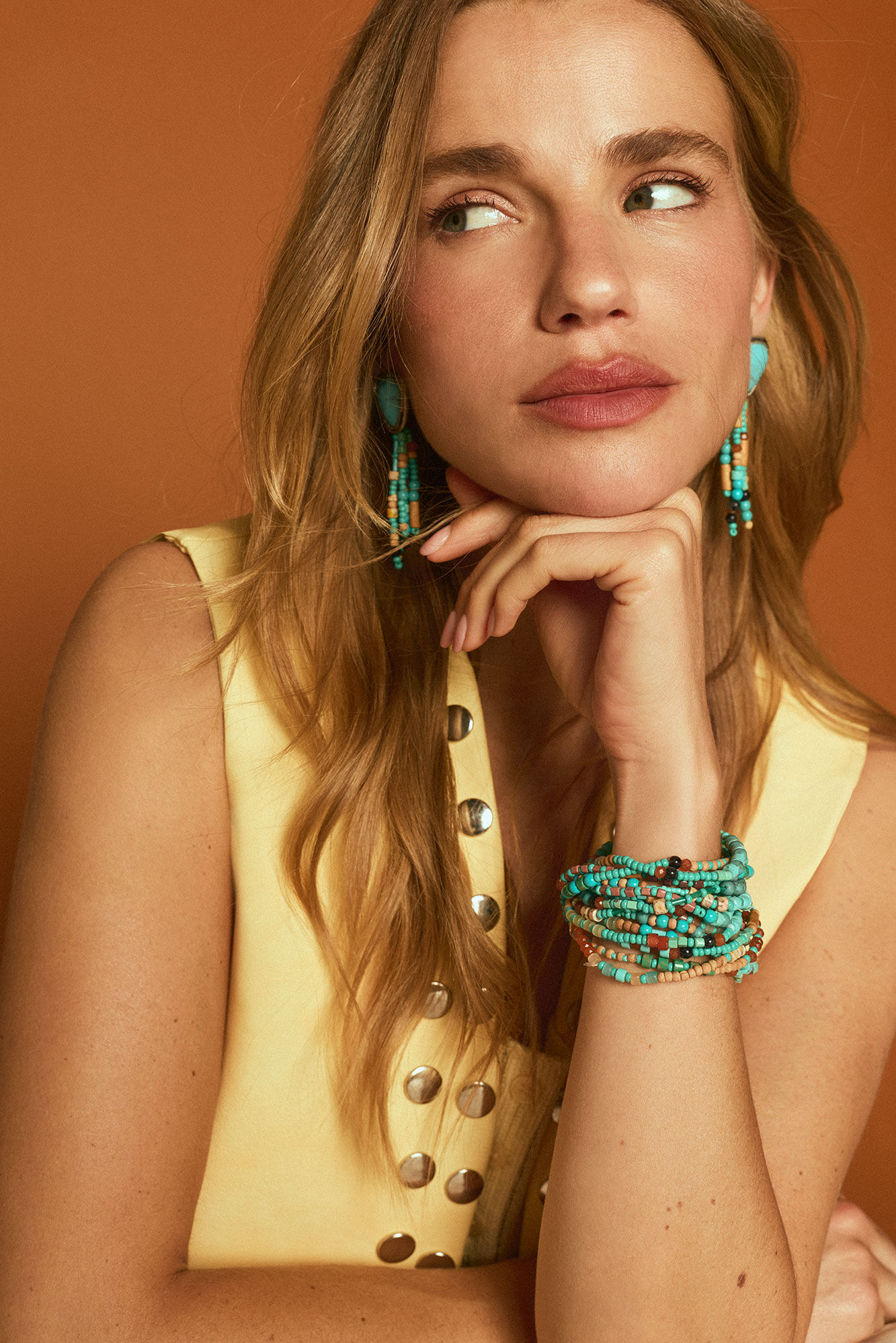 Slowlove Pulsera de cuentas m&uacute;ltiple