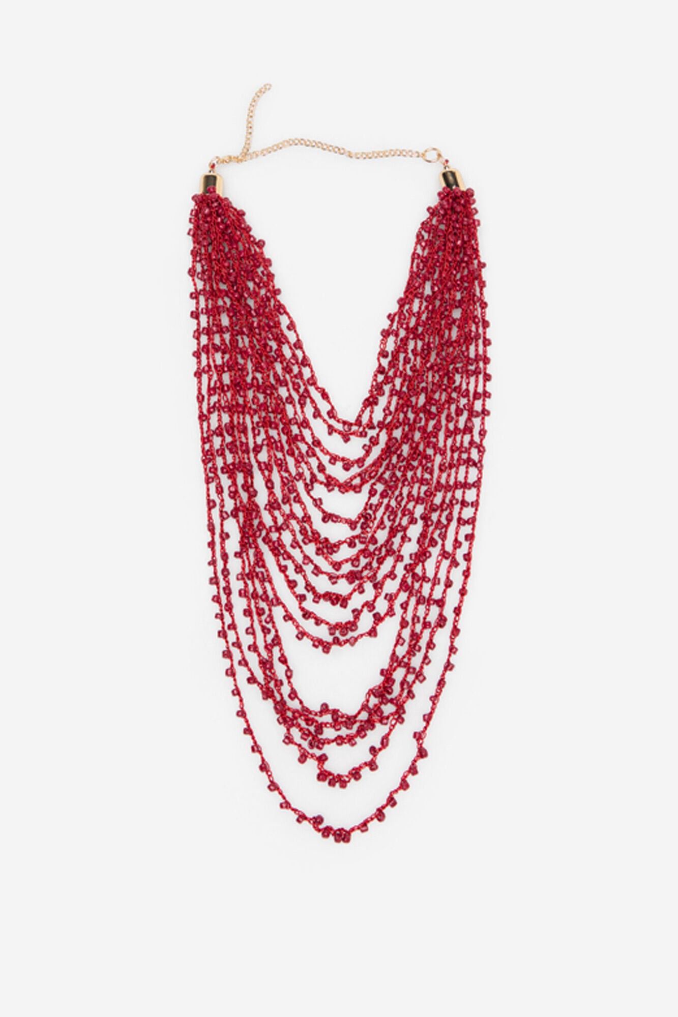 Cortefiel Collar largo abalorios