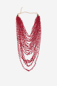 Cortefiel Long beaded necklace