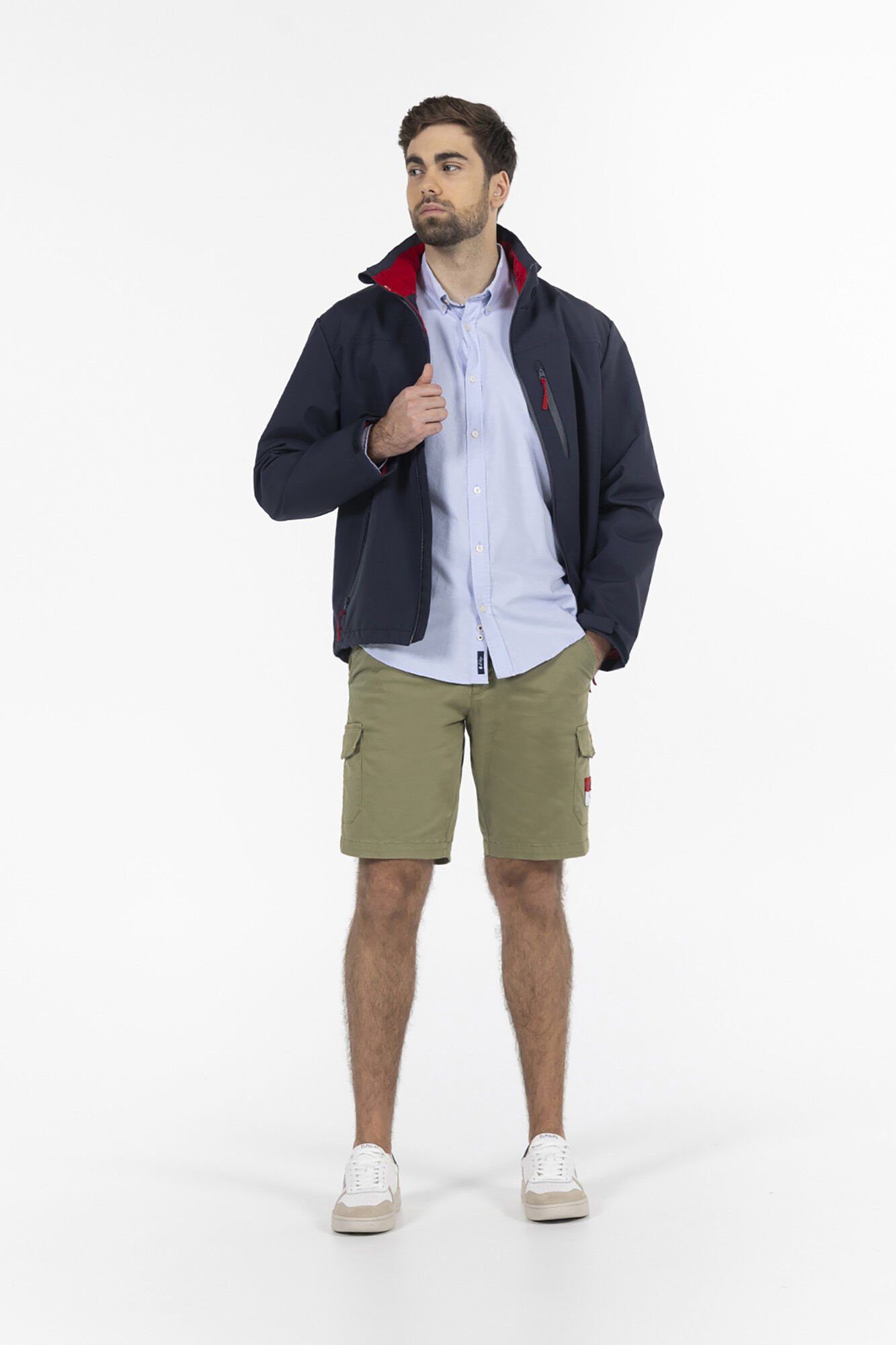 elPulpo Camisa basic pintpoint Azul