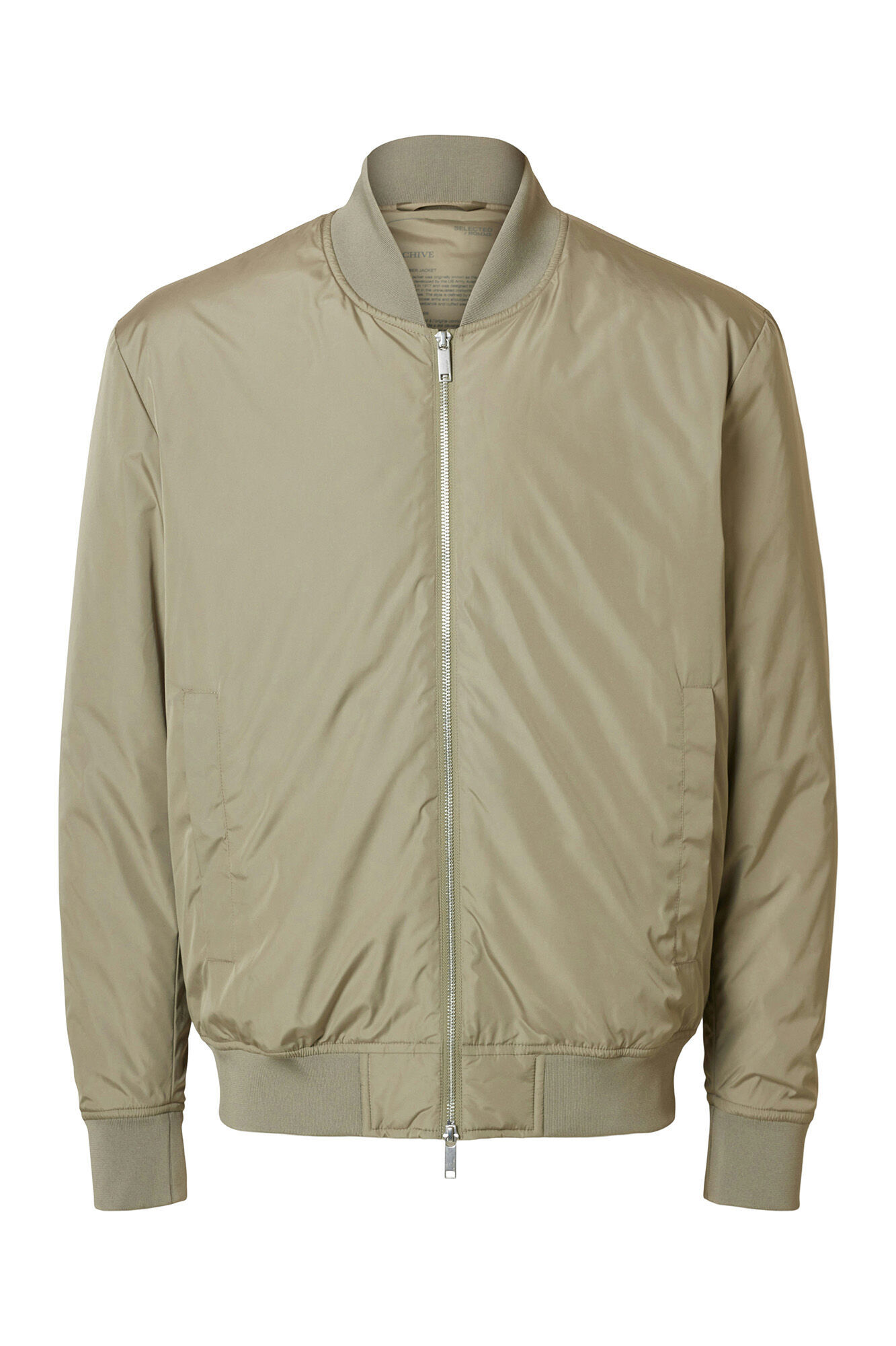 Selected Casaco bomber Cinzento