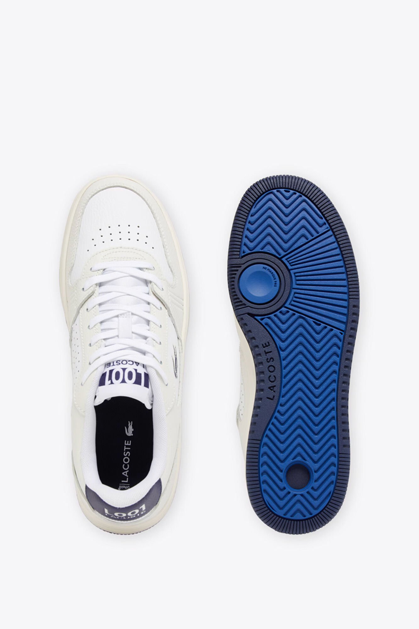 Lacoste Sapatilhas de homem L001 Set de pele Multicolorido