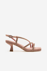 Cortefiel Kitten heel sandal Pink