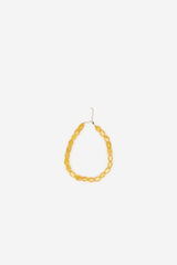 Cortefiel Colar de contas de resina Dourado