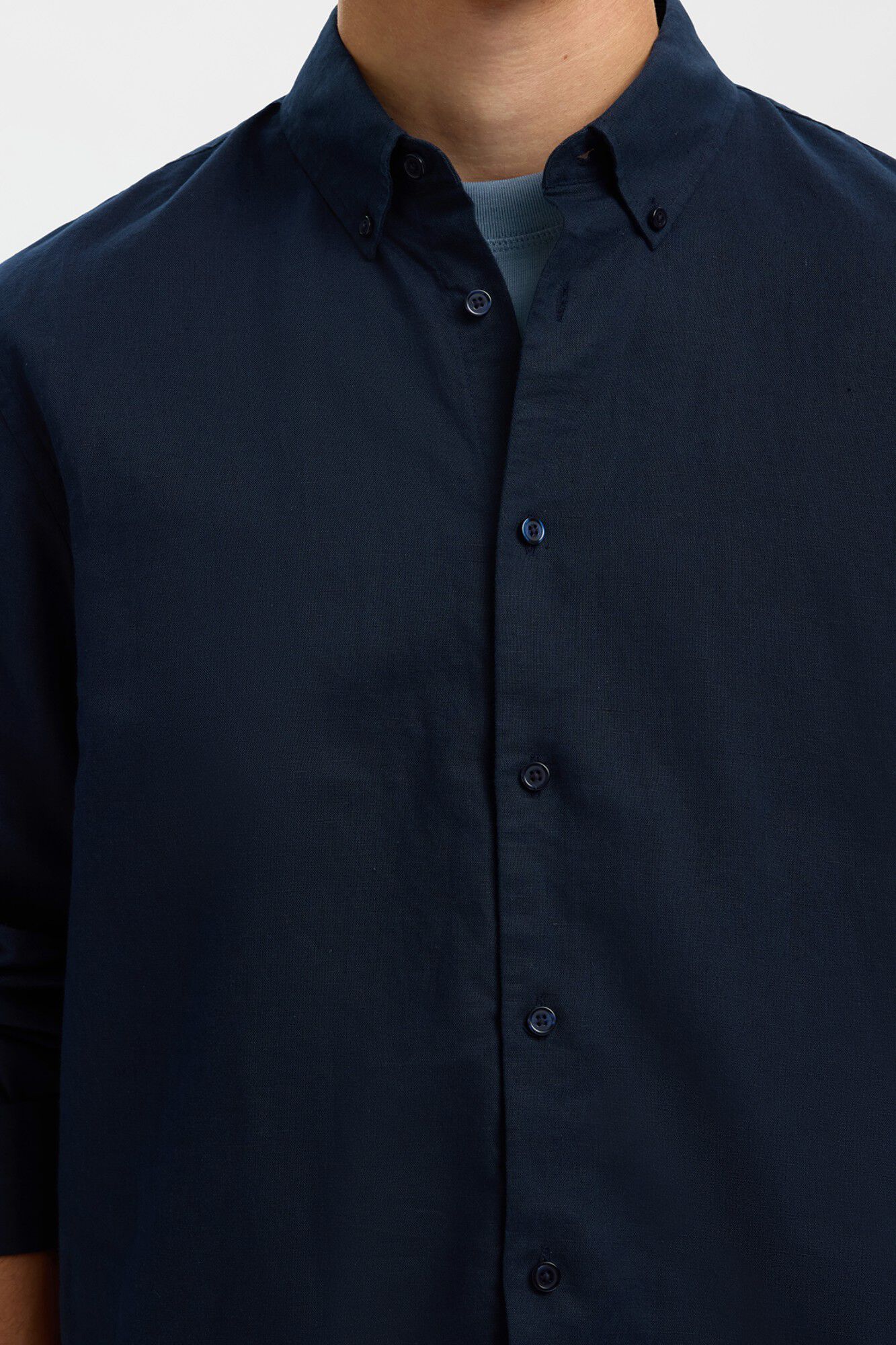 Selected Linen blend shirt