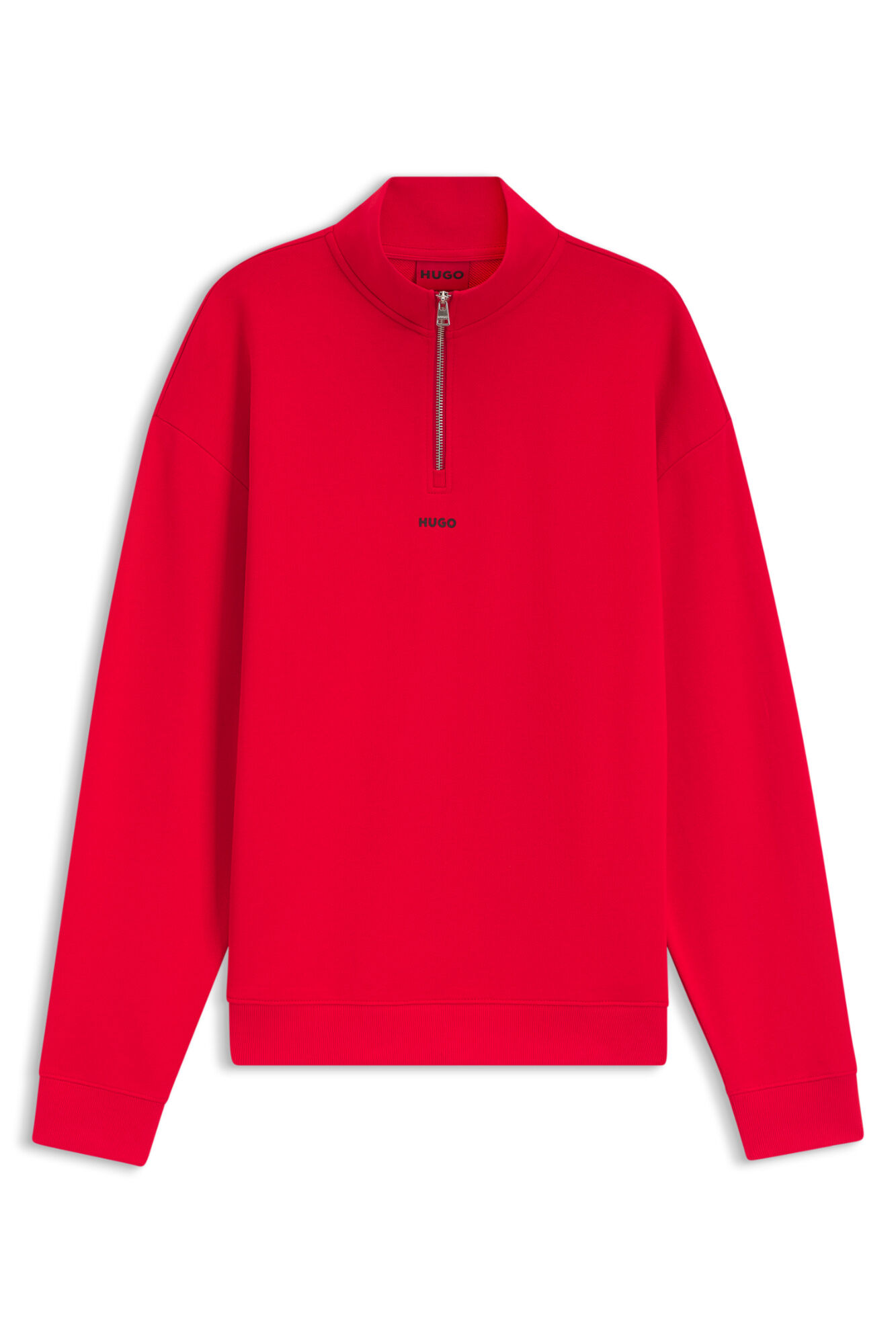 HUGO Sweatshirt gola alta Vermelho