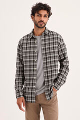 Dockers Camisa slim fit Castanho