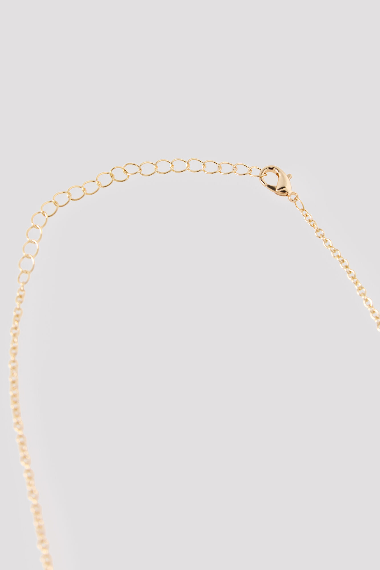 Cortefiel Chains waterfall necklace Gold